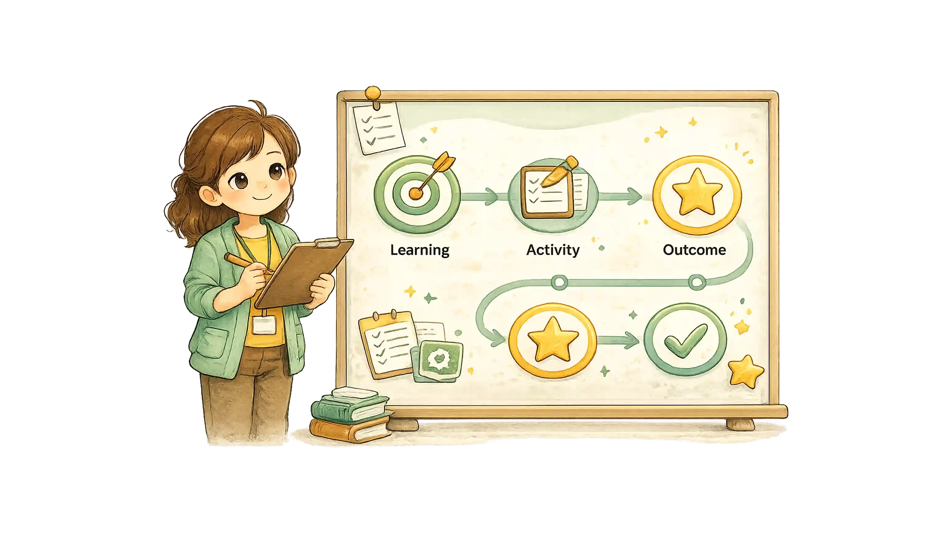 Lesson planning aligned with early learning standards